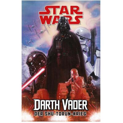 Panini Star Wars (Pocket Edition): Darth Vader - Der Shu-Torun Krieg, Fiction de Salvador Larroca, Leinil Francis Yu, Kieron Gillen, Michael Nagula, Hartmut Klotzbücher - Publicité Panini Star Wars (Pocket Edition): Darth Vader - Der Shu-Torun Krieg, Fiction de Salvador Larroca, Leinil Francis Yu, Kieron Gillen, Michael Nagula, Hartmut Klotzbücher - Publicité