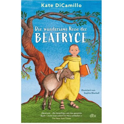 DTV Die wundersame Reise der Beatryce, Livre pour enfants de Kate DiCamillo, Uwe-Michael Gutzschhahn, Sophie Blackall - Publicité DTV Die wundersame Reise der Beatryce, Livre pour enfants de Kate DiCamillo, Uwe-Michael Gutzschhahn, Sophie Blackall - Publicité
