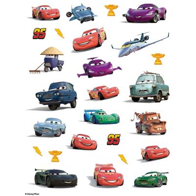 Panini, Autocollants, Disney Cars: Der grosse Glow-in-the-Dark-Stickerspass (100 Autocollants) - Publicité Panini, Autocollants, Disney Cars: Der grosse Glow-in-the-Dark-Stickerspass (100 Autocollants) - Publicité