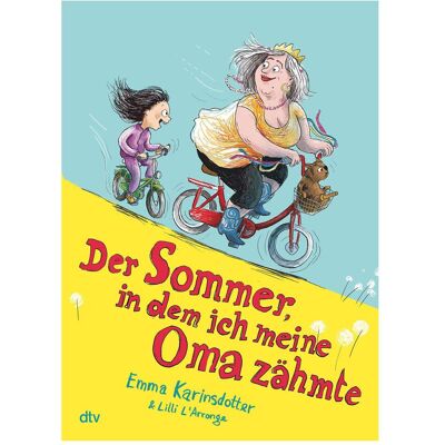 DTV Der Sommer, in dem ich meine Oma zähmte, Livre pour enfants de Emma Karinsdotter - Publicité DTV Der Sommer, in dem ich meine Oma zähmte, Livre pour enfants de Emma Karinsdotter - Publicité