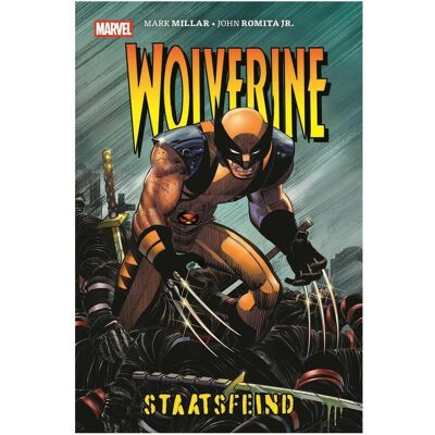 Panini Wolverine: Staatsfeind (Pocket Edition), Fiction de Jürgen Petz, Mark Millar, Couples Andrews, John Romita Jr. Publicité Panini Wolverine: Staatsfeind (Pocket Edition), Fiction de Jürgen Petz, Mark Millar, Couples Andrews, John Romita Jr. Publicité