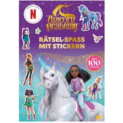 Penguin Random House, Autocollants, Unicorn Academy – Rätselspass mit Stickern (100 Autocollants) - Publicité Penguin Random House, Autocollants, Unicorn Academy – Rätselspass mit Stickern (100 Autocollants) - Publicité