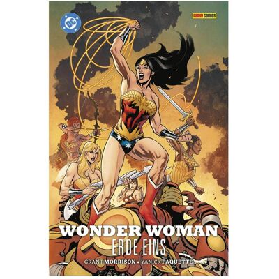 Panini Wonder Woman: Erde Eins (Pocket Edition), Fiction de Grant Morrison, Ralph Kruhm, Yanick Paquette - Publicité Panini Wonder Woman: Erde Eins (Pocket Edition), Fiction de Grant Morrison, Ralph Kruhm, Yanick Paquette - Publicité