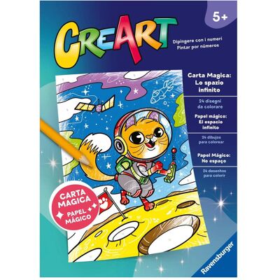 Ravensburger CreArt Magische Malerei Gruselige - Publicité Ravensburger CreArt Magische Malerei Gruselige - Publicité