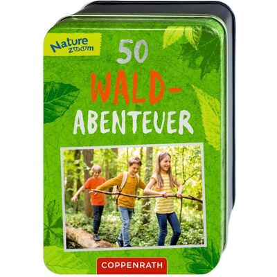 Coppenrath 50 Wald-Abenteuer, Livre pour enfants de Stephanie Zysk - Publicité Coppenrath 50 Wald-Abenteuer, Livre pour enfants de Stephanie Zysk - Publicité