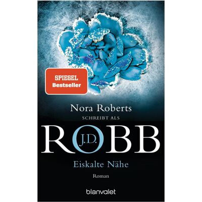 Blanvalet Eiskalte Nähe, Fiction de J.D. Robb - Publicité Blanvalet Eiskalte Nähe, Fiction de J.D. Robb - Publicité