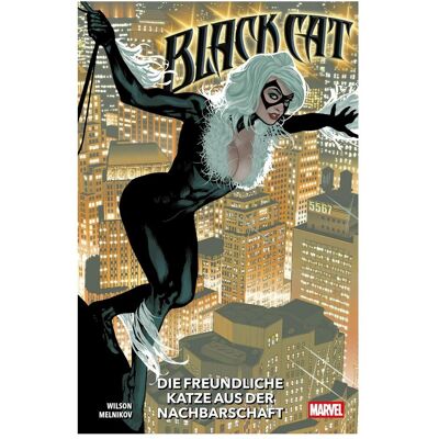 Panini Black Cat (2. Serie), Fiction de G. Willow Wilson, Gleb Melnikov, Caroline Hidalgo - Publicité Panini Black Cat (2. Serie), Fiction de G. Willow Wilson, Gleb Melnikov, Caroline Hidalgo - Publicité