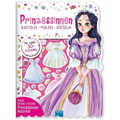 Trötsch Livre d'activités Livre de coloriage Livre de bricolage Princesses - Publicité Trötsch Livre d'activités Livre de coloriage Livre de bricolage Princesses - Publicité