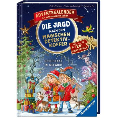 Ravensburger Die Jagd nach dem magischen Detektivkoffer - Adventskalender: Geschenke in Gefahr! - Publicité Ravensburger Die Jagd nach dem magischen Detektivkoffer - Adventskalender: Geschenke in Gefahr! - Publicité