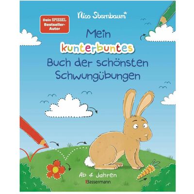 Bassermann Mein kunterbuntes Buch der schönsten Schwungübungen. Spiele, Livre pour enfants de Nico Sternbaum - Publicité Bassermann Mein kunterbuntes Buch der schönsten Schwungübungen. Spiele, Livre pour enfants de Nico Sternbaum - Publicité