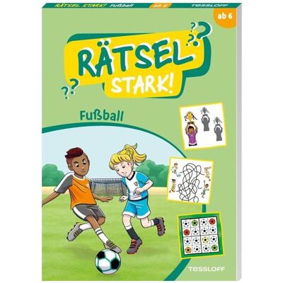Tessloff Rätselstark. Fussball, Livre pour enfants de Betty van Bonn - Publicité Tessloff Rätselstark. Fussball, Livre pour enfants de Betty van Bonn - Publicité