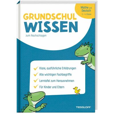 Tessloff Grundschulwissen zum Nachschlagen. Mathe und Deutsch 1.–4. Klasse, Manuels scolaires de Johanna Echtermann - Publicité Tessloff Grundschulwissen zum Nachschlagen. Mathe und Deutsch 1.–4. Klasse, Manuels scolaires de Johanna Echtermann - Publicité