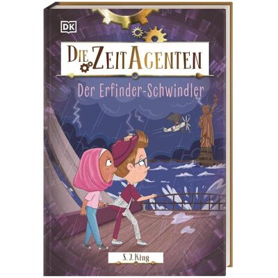 Dorling Kindersley Die Zeit-Agenten 5. Der Erfinder-Schwindler, Livres audio de S. J. King - Publicité Dorling Kindersley Die Zeit-Agenten 5. Der Erfinder-Schwindler, Livres audio de S. J. King - Publicité