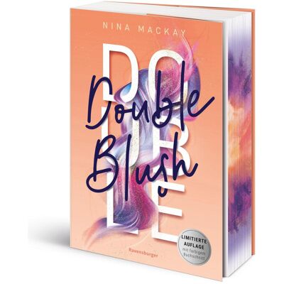 Ravensburger Doppelgänger-Agentur, Band 2: Double Blush, Livre pour enfants de Nina, MACKAY, Nina MacKay - Publicité Ravensburger Doppelgänger-Agentur, Band 2: Double Blush, Livre pour enfants de Nina, MACKAY, Nina MacKay - Publicité