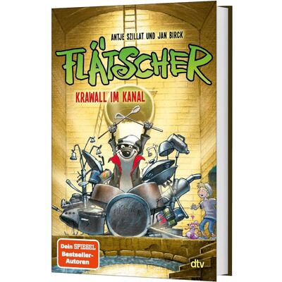 DTV Flätscher 2 - Krawall im Kanal, Livre pour enfants de Antje Oscillate - Publicité DTV Flätscher 2 - Krawall im Kanal, Livre pour enfants de Antje Oscillate - Publicité