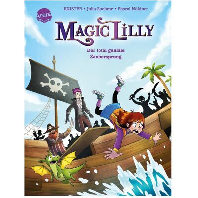 Arena Magic Lilly – Der total geniale Zaubersprung Band 2, Livre pour enfants de Julia Boehme, Grésillement, Pascal Nöldner - Publicité Arena Magic Lilly – Der total geniale Zaubersprung Band 2, Livre pour enfants de Julia Boehme, Grésillement, Pascal Nöldner - Publicité