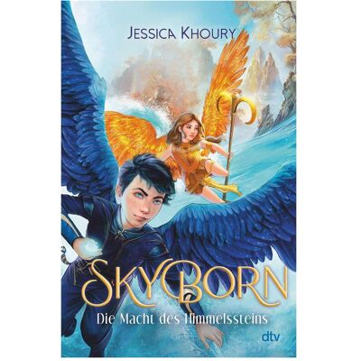 DTV Skyborn – Die Macht des Himmelssteins, Livre pour enfants de Jessica Khoury, Anja Hansen-Schmidt - Publicité DTV Skyborn – Die Macht des Himmelssteins, Livre pour enfants de Jessica Khoury, Anja Hansen-Schmidt - Publicité