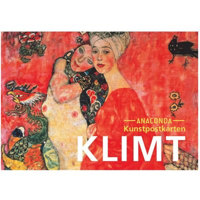 Anaconda, Carte de vœux + papier à lettres, Set de cartes postales Gustav Klimt (20 pcs) - Publicité Anaconda, Carte de vœux + papier à lettres, Set de cartes postales Gustav Klimt (20 pcs) - Publicité