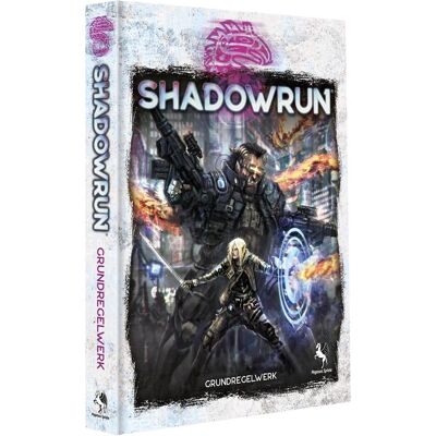 Pegasus 46100G - Shadowrun : Règles de base, 6e édition, couverture rigide, 3-6 joueurs (édition DE) (Allemand, 3 - 6 Joueur) - Publicité Pegasus 46100G - Shadowrun : Règles de base, 6e édition, couverture rigide, 3-6 joueurs (édition DE) (Allemand, 3 - 6 Joueur) - Publicité