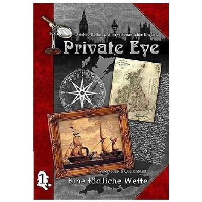 Redaktion Phantastik RPG143083 - Private Eye - Un pari mortel, tome 1 d'aventures, 56 pages (extension DE) (Allemand, 3 - 12 Joueur) - Publicité Redaktion Phantastik RPG143083 - Private Eye - Un pari mortel, tome 1 d'aventures, 56 pages (extension DE) (Allemand, 3 - 12 Joueur) - Publicité