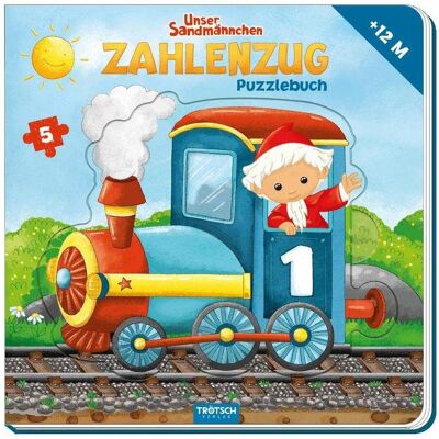 Trötsch, Livres pour bébé, Unser Sandmännchen Puzzlebuch Zahlenzug Puzzlebuch (Allemand) - Publicité Trötsch, Livres pour bébé, Unser Sandmännchen Puzzlebuch Zahlenzug Puzzlebuch (Allemand) - Publicité