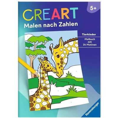 Ravensburger CreArt Peinture par numéros : Enfants animaux - Publicité Ravensburger CreArt Peinture par numéros : Enfants animaux - Publicité