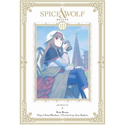 Panini Spice & Wolf Deluxe 03, Fiction de Isuna Hasekura, Keito Koume - Publicité Panini Spice & Wolf Deluxe 03, Fiction de Isuna Hasekura, Keito Koume - Publicité