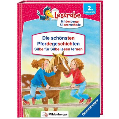Ravensburger, Livres pour bébé, Die schönsten Pferdegeschichten - Silbe für Silbe lesen lernen - Leserabe ab 2. Klasse - (Allemand) - Publicité Ravensburger, Livres pour bébé, Die schönsten Pferdegeschichten - Silbe für Silbe lesen lernen - Leserabe ab 2. Klasse - (Allemand) - Publicité