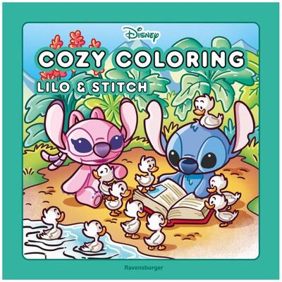 Ravensburger Cozy Coloring Disney - Lilo & Stitch - Publicité Ravensburger Cozy Coloring Disney - Lilo & Stitch - Publicité