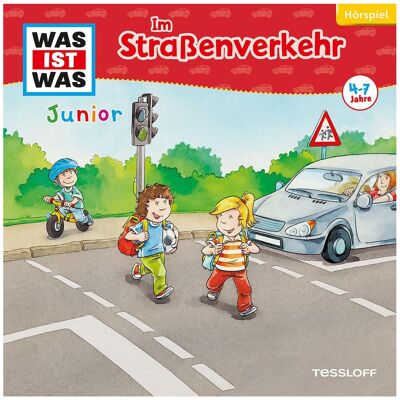 Tessloff Jeu audio WAS IST WAS Junior : Dans la circulation routière, Livres audio de Christian Hagitte, Simon Bertling, Lars Schmidtke, Viviane Michele Antonie Koppelmann - Publicité Tessloff Jeu audio WAS IST WAS Junior : Dans la circulation routière, Livres audio de Christian Hagitte, Simon Bertling, Lars Schmidtke, Viviane Michele Antonie Koppelmann - Publicité