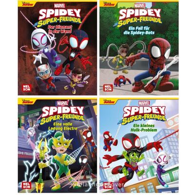Nelson Mini-Bücher: Marvel Spidey und s, Livre pour enfants - Publicité Nelson Mini-Bücher: Marvel Spidey und s, Livre pour enfants - Publicité