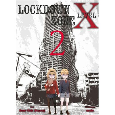 Panini Lockdown Zone Level X 02, Fiction de Meshe, Romy Oishi, Burkhard Höfler - Publicité Panini Lockdown Zone Level X 02, Fiction de Meshe, Romy Oishi, Burkhard Höfler - Publicité