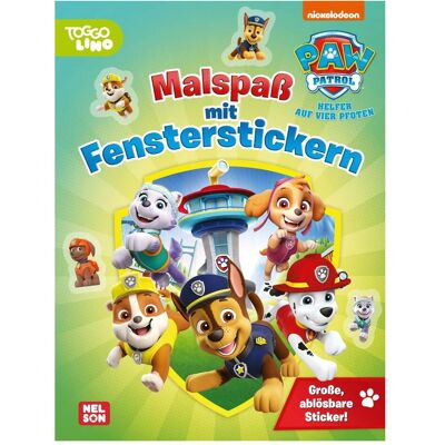 Nelson PAW Patrol : amusez-vous à dessiner avec des autocollants de fenêtre - Publicité Nelson PAW Patrol : amusez-vous à dessiner avec des autocollants de fenêtre - Publicité