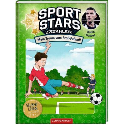 Coppenrath Sportstars erzählen (Leseanfänger, Bd. 1), Livre pour enfants de Robin Gosens, Thilo madder - Publicité Coppenrath Sportstars erzählen (Leseanfänger, Bd. 1), Livre pour enfants de Robin Gosens, Thilo madder - Publicité