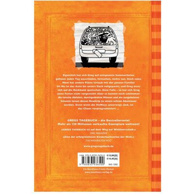 Bastei Böse Falle, Livre pour enfants de Jeff Kinney. Publicité Bastei Böse Falle, Livre pour enfants de Jeff Kinney. Publicité