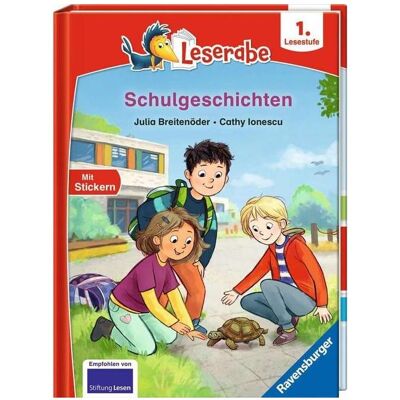 Ravensburger Leserabe - 1. Lesestufe: Schulgeschichten, Livre pour enfants de Julia Breitenöder - Publicité Ravensburger Leserabe - 1. Lesestufe: Schulgeschichten, Livre pour enfants de Julia Breitenöder - Publicité