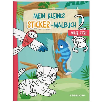 Tessloff Mon petit livre de coloriage d'autocollants. Animaux sauvages - Publicité Tessloff Mon petit livre de coloriage d'autocollants. Animaux sauvages - Publicité