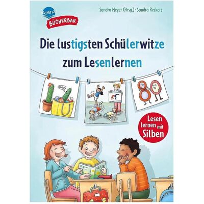 Arena Lesen lernen mit Silben – Die lustigsten Schülerwitze zum L, Manuels scolaires de Sandra Reckers, Sandra Meyer - Publicité Arena Lesen lernen mit Silben – Die lustigsten Schülerwitze zum L, Manuels scolaires de Sandra Reckers, Sandra Meyer - Publicité