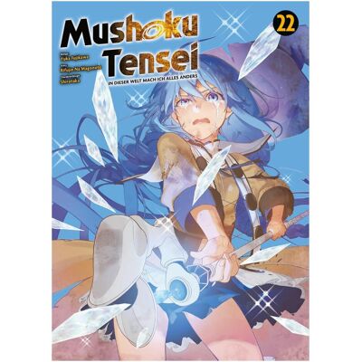Panini Mushoku Tensei - In dieser Welt mach ich alles anders 22, Fiction de Burkhard Höfler, Yuka Fujikawa, Rifujin Na Magonote - Publicité Panini Mushoku Tensei - In dieser Welt mach ich alles anders 22, Fiction de Burkhard Höfler, Yuka Fujikawa, Rifujin Na Magonote - Publicité
