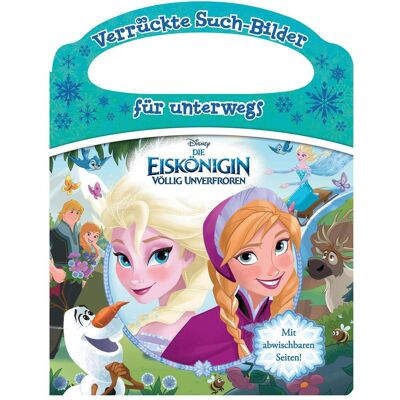 Verrückte Such-Bilder für unterwegs, Disney Die Eiskönigin, Livre pour enfants de Phoenix International Publications Germany GmbH - Publicité Verrückte Such-Bilder für unterwegs, Disney Die Eiskönigin, Livre pour enfants de Phoenix International Publications Germany GmbH - Publicité