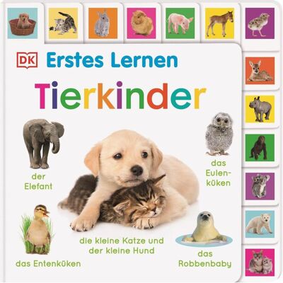 Erstes Lernen. Tierkinder, Livre pour enfants de Éditions DK Dorling Kindersley - Publicité Erstes Lernen. Tierkinder, Livre pour enfants de Éditions DK Dorling Kindersley - Publicité