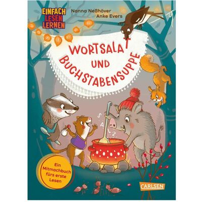 Carlsen Wortsalat und Buchstabensuppe, Manuels scolaires de Anke Evers, Nanna Neßhöver - Publicité Carlsen Wortsalat und Buchstabensuppe, Manuels scolaires de Anke Evers, Nanna Neßhöver - Publicité