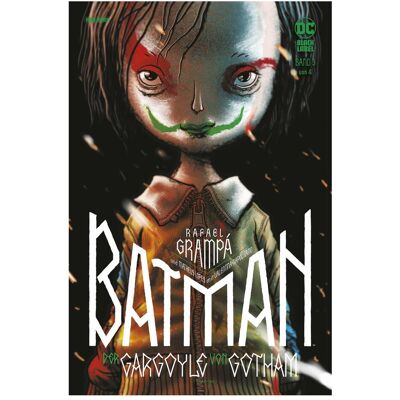 Panini Batman: Der Gargoyle von Gotham, Fiction de Rafael Grampá - Publicité Panini Batman: Der Gargoyle von Gotham, Fiction de Rafael Grampá - Publicité