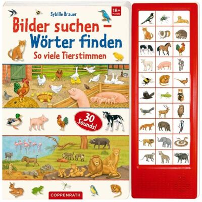 Coppenrath So viele Tierstimmen, Livre pour enfants de Brasserie Sybille - Publicité Coppenrath So viele Tierstimmen, Livre pour enfants de Brasserie Sybille - Publicité