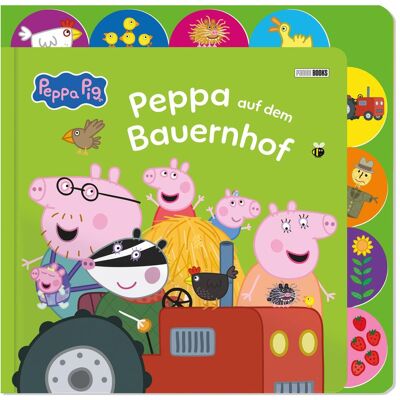 Peppa Pig: Peppa auf dem Bauernhof, Livre pour enfants de Panini - Publicité Peppa Pig: Peppa auf dem Bauernhof, Livre pour enfants de Panini - Publicité