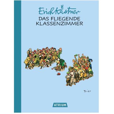 Atrium Das fliegende Klassenzimmer, Livres audio de Erich Kõstner - Publicité Atrium Das fliegende Klassenzimmer, Livres audio de Erich Kõstner - Publicité