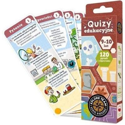 Czuczu Xplore Team-Quizze für Kinder von 9–10 Jahren (Polonais) - Publicité Czuczu Xplore Team-Quizze für Kinder von 9–10 Jahren (Polonais) - Publicité