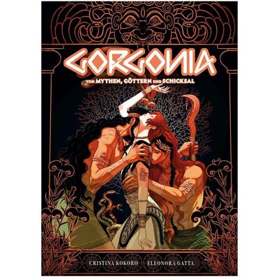 Panini Gorgonia – Von Mythen, Göttern und Schicksal, Fiction de Eleonora Gatta, Cristina Kokoro - Publicité Panini Gorgonia – Von Mythen, Göttern und Schicksal, Fiction de Eleonora Gatta, Cristina Kokoro - Publicité