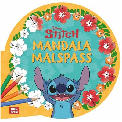 Nelson Disney Kreative Beschäftigung: Stitch: Mandala-Malspass - Publicité Nelson Disney Kreative Beschäftigung: Stitch: Mandala-Malspass - Publicité