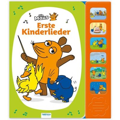 Die Maus Soundbuch Erste Kinderlieder, Livre pour enfants de Maison d'édition Trötsch - Publicité Die Maus Soundbuch Erste Kinderlieder, Livre pour enfants de Maison d'édition Trötsch - Publicité
